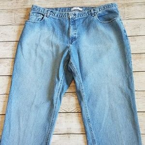 Vintage 90's Tommy Hilfiger Light Wash Jeans 22 F